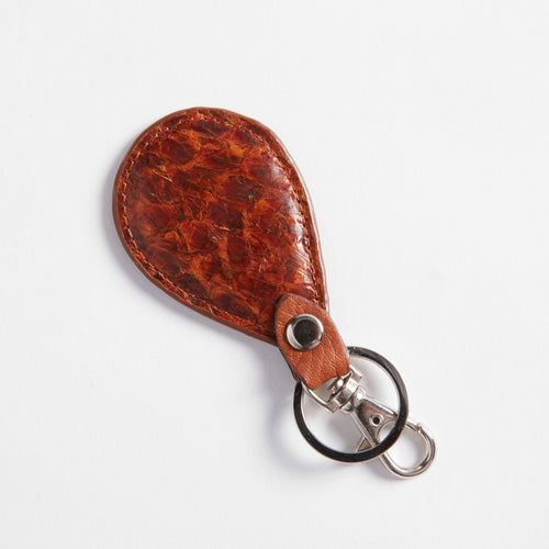 Barramundi Leather Key Ring