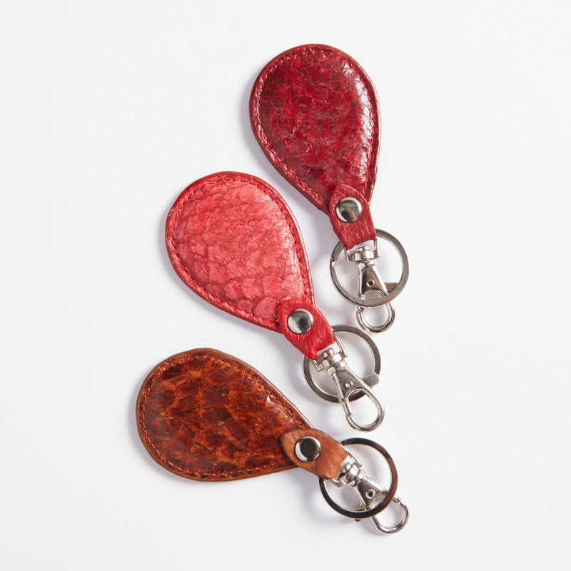 Barramundi Leather Key Ring