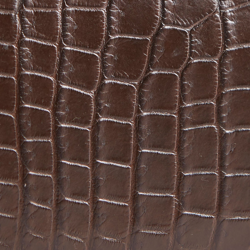 Bolso Adele De Medio Cocodrilo