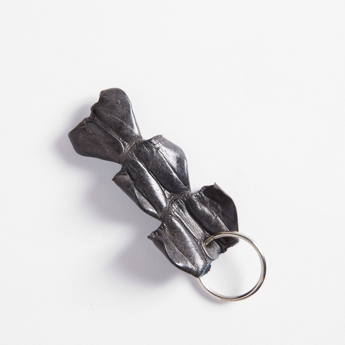 Crocodile Leather Tail Skin Key Ring