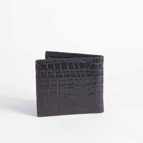 Cartera clásica de cocodrilo