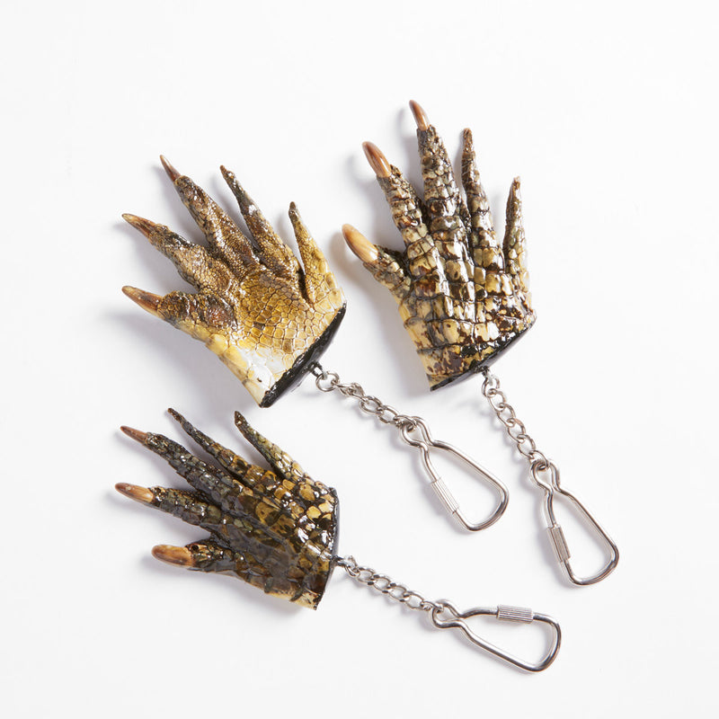 Taxidermy Crocodile Claw Key Ring