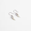 Pendientes de dientes de cocodrilo