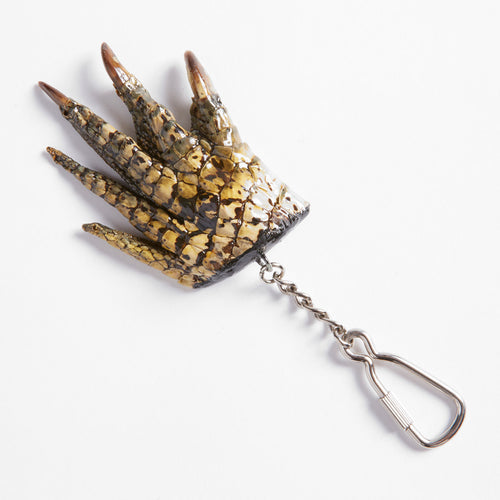 Taxidermy Crocodile Claw Key Ring